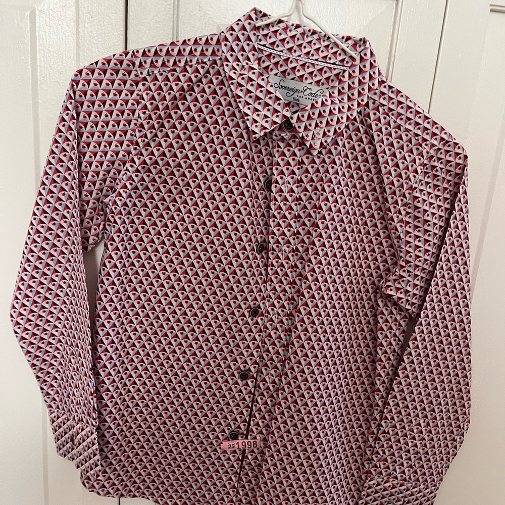 Sovereign Code Kids button down dress shirts. Size 4. Like new condition.